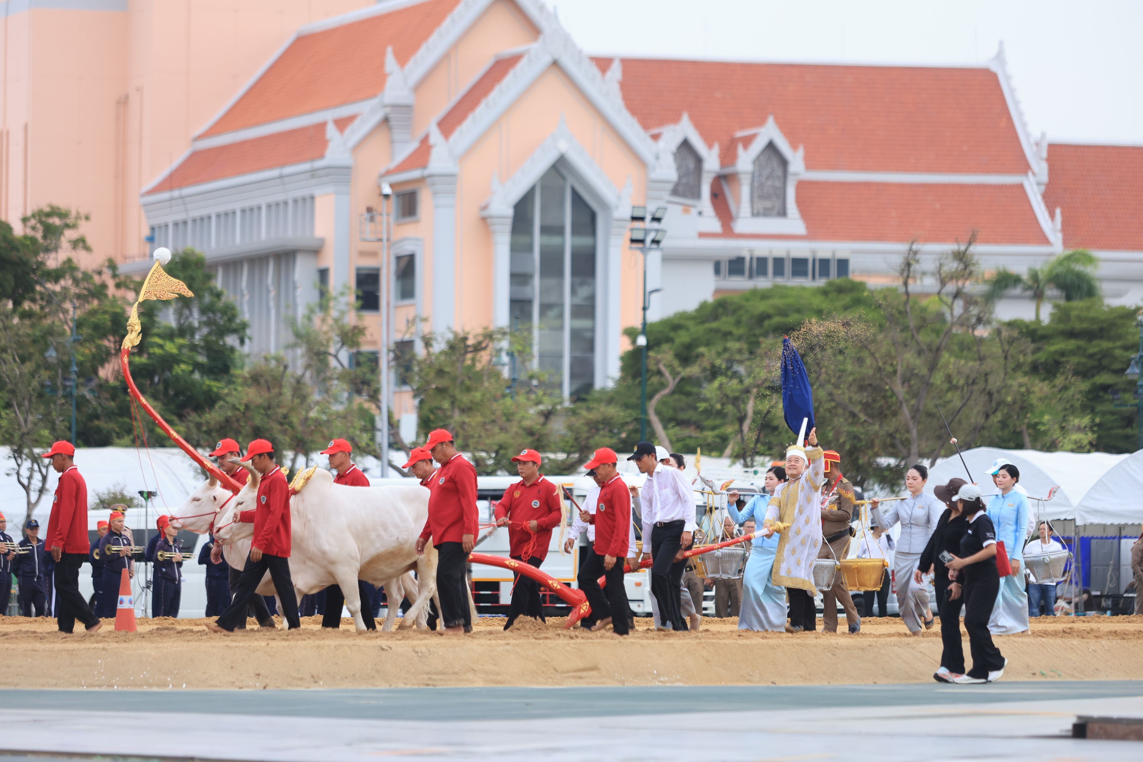 title - ส.ป.ก. ร่วมซ้อมย่อย ครั้งที่ 2 พระราชพิธีพืชมงคลจรดพระนังคัลแรกนาขวัญ ประจำปีพุทธศักราช 2569